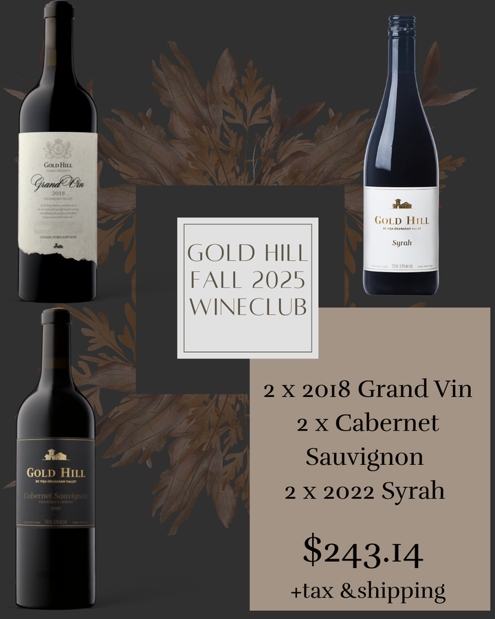 Discover Gold Wine Club Fall 2025