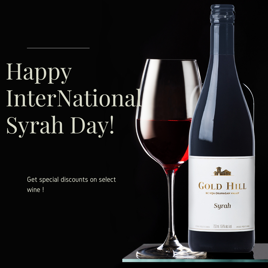Happy International Syrah Day Vertical